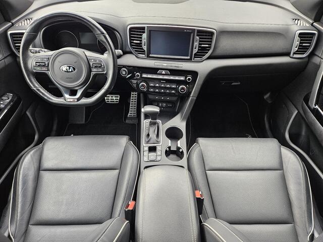 KIA SPORTAGE 1.6 T-GDI 4WD GT-Line /Apple Carplay/Leder/Stoel-Stuurverwarming/Parkeersens. V+A+Cam/Elektr. Klep/JBL Audio/Dodehoekdetectie/(MET GARANTIE*)