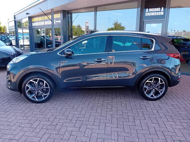 KIA SPORTAGE 1.6 T-GDI GT-Line Automaat, Airco(automatisch),Panorama schuifdak, Multimediasysteem, Carplay/Android auto, Navigatie, Parkeersensoren, Camera, Stoelverwarming, Stuurwiel verwarmd, Cruise control, Keyless, etc, etc, Zeer mooie auto, Dealer onderhouden, Ki