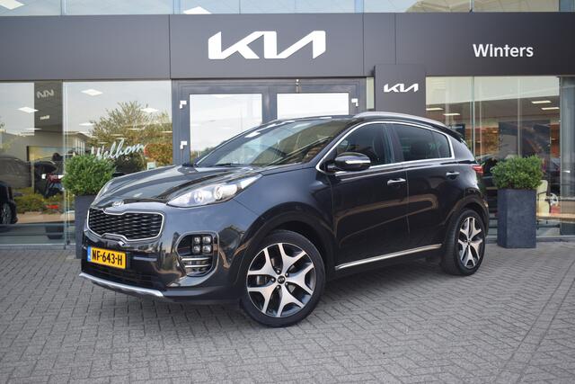 KIA SPORTAGE 1.6T-GDi /177pk GT-Line | Cruise Control | Navigatie | Camera | Leder | Stoel+StuurVerwarming | Panoramadak | Trekhaak | Tot 10Jr. Kia-Garantie
