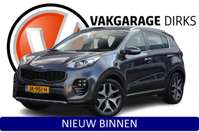 KIA SPORTAGE 1.6 T-GDI Aut. 4WD GT-Line PlusLine ? Pano ? Leder ? Stoel+Stuurverwarming