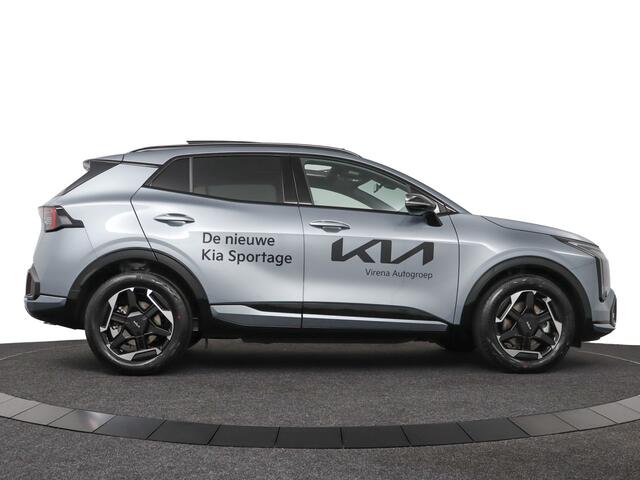 KIA SPORTAGE 1.6 T-GDi Hybrid GT-Line - Stoel/stuur verwarming - Schuif/kanteldak - LED verlichting - Head up Display - Keyless entry/start - 18'' lichtmetalen velgen - Fabrieksgarantie tot 09-2032