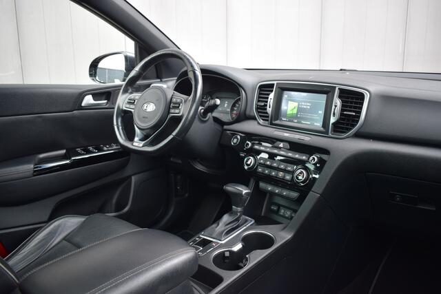 KIA SPORTAGE 1.6 T-GDI 4WD Automaat GT-Line Panoramadak | Zwart leder | Camera | Full Map Navi | Trekhaak