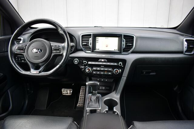 KIA SPORTAGE 1.6 T-GDI 4WD Automaat GT-Line Panoramadak | Zwart leder | Camera | Full Map Navi | Trekhaak