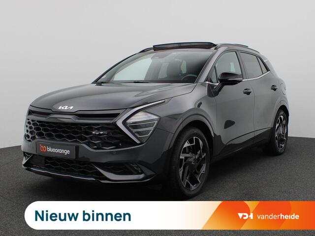 KIA SPORTAGE 1.6 T-GDi Hybrid GT-PlusLine 230PK Aut. Pano-Schuifdak, 360gr. Camera, Dodehoekcamera's, Stoel-Stuurverwarming, Stoelkoeling, Elektr. Achterklep, Memorystoel, Trekhaak, 19" LM Velgen, Adaptieve Cruise Control