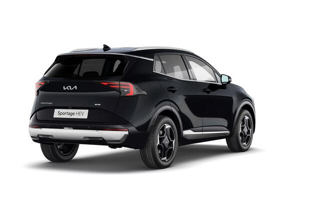 KIA SPORTAGE 1.6 T-GDi Hybrid DynamicPlusLine - Direct uit voorraad leverbaar - PEARL BLACK