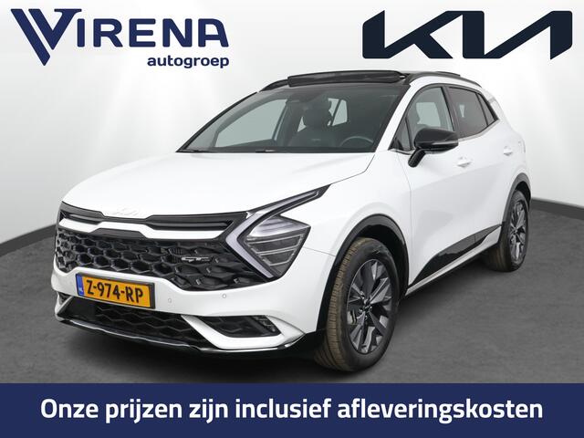 KIA SPORTAGE 1.6 T-GDi Hybrid GT-Line - Apple Carplay/Android Auto - Cruise Control Adaptief - Climate Control - Dodehoekdetectie - Navigatie - Stoel/Stuur Verwarming - Fabrieksgarantie tot 06-2031