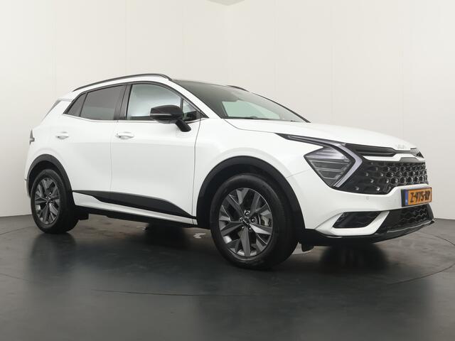 KIA SPORTAGE 1.6 T-GDi Hybrid GT-Line Apple Carplay/Android Auto - Cruise Control - Dodehoekdetectie - Navigatie - Panoram Dak - Stuur/Stoel Verwarming Fabrieksgarantie tot 06-2031