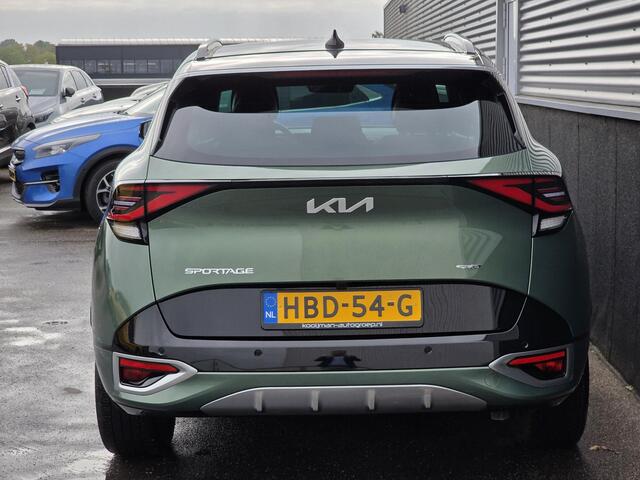 KIA SPORTAGE 1.6 T-GDi Hybrid GT-PlusLine 1e eign. NL-auto, Schuif/kanteldak, Lederen bekleding, Stoelkoeling + verwarming, Seat memory, 360" Camera,