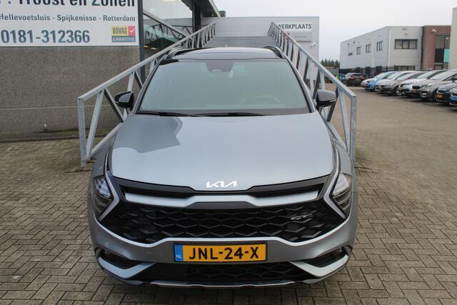 KIA SPORTAGE 1.6 T-GDi Hybrid GT-PlusLine Panoramadak/Harman Kardon/360 Camera/Stoelventilatie/Best. stoel met geheugen/Adaptive cruise control/Keyless/Apple carplay/Stoel en stuurverwarming/Draadloos laden/Lane assist
