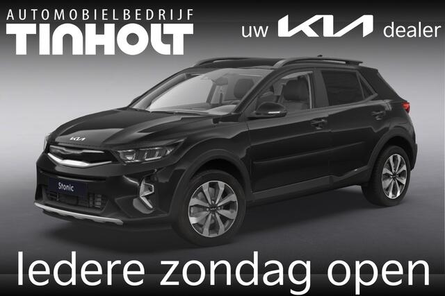 KIA Stonic 1.0 T-GDi MHEV DynamicPlusLine - Direct uit voorraad leverbaar - AURORA BLACK PEARL