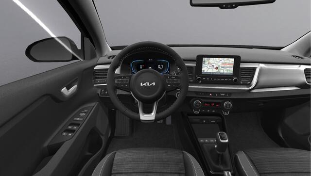 KIA Stonic 1.0 T-GDi MHEV DynamicPlusLine - Direct uit voorraad leverbaar - AURORA BLACK PEARL
