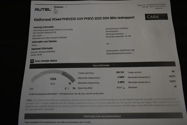 KIA Xceed 1.6 GDi PHEV Dynamicpluse line 100% SOH Cam Dhoek Mem-Seat El-Aklep Winterpack