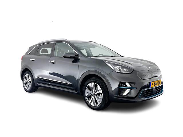 KIA e-Niro DynamicPlusLine 64 kWh [ 3-Fase ] (INCL.BTW) Aut. *LEATHER | NAVI-FULLMAP | DAB | ADAPT.CRUISE | BLIS | CAMERA | COMFORT-SEATS | KEYLESS | JBL-SOUND | MEMORY-PACK | DIGI-COCKPIT | SHIFT-PADDLES | HEATED-SEATS | LANE-ASSIST |
