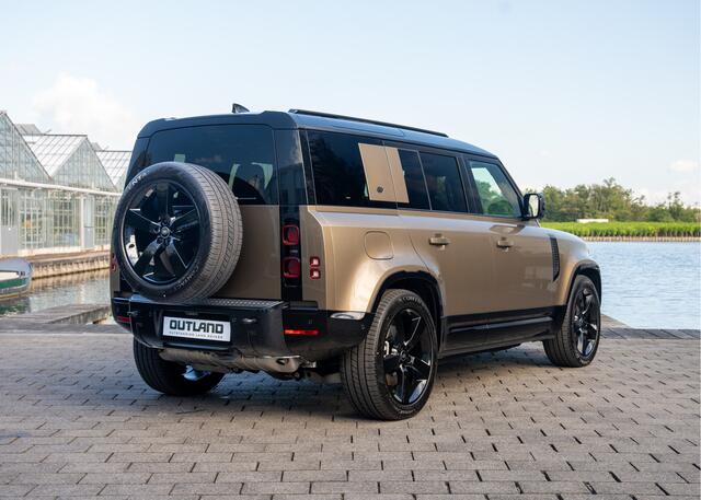 Land Rover DEFENDER P300e 110 X-Dynamic HSE | VERWACHT | Gondwana Stone | URBAN | Alle Opties | Meridian Surround | Head-Up | Standkachel | 3-Zone Airco |