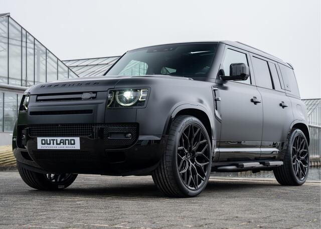 Land Rover DEFENDER P300e 110 X-Dynamic HSE | VERWACHT | Satin PPF Stealth | Alle Opties | 24" Vossen | Meridian Surround | Head-Up | Standkachel | 3-Zone Airco |