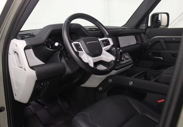Land Rover DEFENDER Hard Top 3.0 D250 110 MHEV S Grijs Kenteken LED Navi Trekhaak Surround View Leder