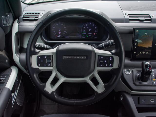 Land Rover DEFENDER 110 2.0 P400e 110 X Trekhaak l Schuif-/kantel Panorama dak l Black Pack l Adapt. Cruise l 20 Inch l