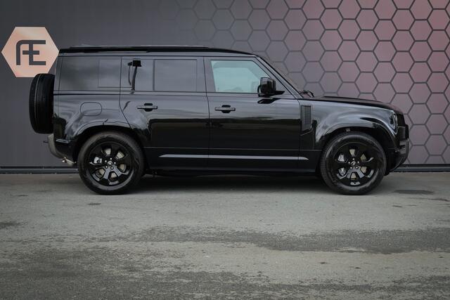 Land Rover DEFENDER 110 P300e 110 X-Dynamic SE ADAPTIVE CRUISE | 360 CAMERA | PANORAMADAK | VOORRUITVERWARMING | MERIDIAN | ELEKTRISCHE STOELEN | STUURVERWARMING |