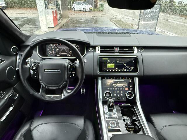 Land Rover RANGE ROVER SPORT P575 SVR Zitklima Carbon Int 360 Camera Panorama