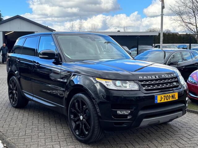 Land Rover RANGE ROVER SPORT 3.0 TDV6 Zwart 2017 Panodak 22"