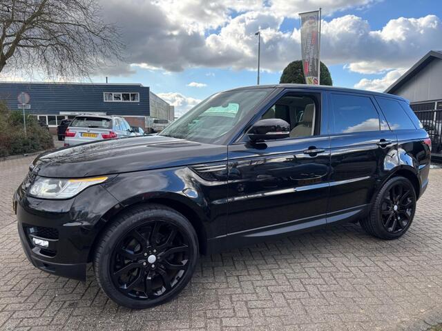 Land Rover RANGE ROVER SPORT 3.0 TDV6 Zwart 2017 Panodak 22"