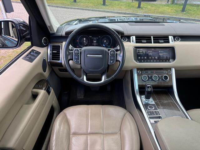 Land Rover RANGE ROVER SPORT 3.0 TDV6 Zwart 2017 Panodak 22"
