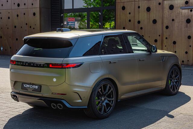 Land Rover RANGE ROVER SPORT 4.4 P635 SV Edition One Carbon Bronze | FULL PPF | Carbon Stoelen | Massage | Pano | 23" Carbon Velgen | Keramisch | VOL |