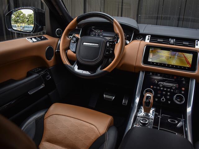 Land Rover RANGE ROVER SPORT 5.0 V8 SC SVR | PANORAMADAK | MERIDIAN SURROUND | HEAD-UP | LED | AMBIANCE INTERIEUR | ADAPTIVE CRUISE | SOFT-CLOSE | KEYLESS ENTREE