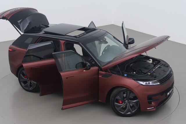 Land Rover RANGE ROVER SPORT 3.0 P460e Dynamic HSE | Sunrise Copper Satin | Black Pack | 23 Inch | Meridian 3D Surround | Trekhaak | Head-Up