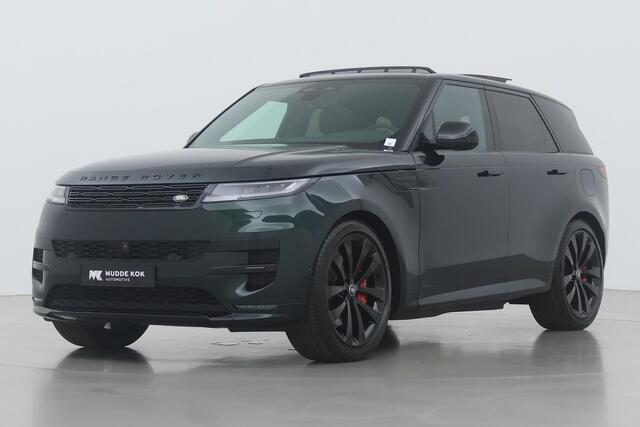 Land Rover RANGE ROVER SPORT 3.0 P550e Autobiography | British Racing Green | Black Pack | 23 Inch | Meridian 3D | Head-Up | Trekhaak