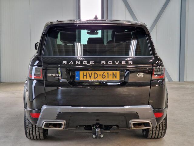 Land Rover RANGE ROVER SPORT 2.0 P400e HSE | Elek. Panodak | LM 22'' | Luxe leder | Meridian Sound | Trekhaak | Luchtvering