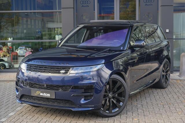 Land Rover RANGE ROVER SPORT D350 350pk Autobiography Panoramadak Massage Stoelkoeling Meridian 3d Trekhaak 23" LMV