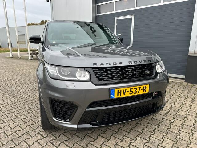 Land Rover RANGE ROVER SPORT 5.0 V8 SVR 2016 *NL auto *Pano *Carbon *Dealer onderhouden