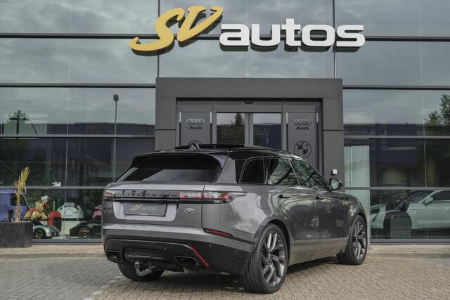 Land Rover Velar Range Rover D300 V6 300pk R-dynamic Grijs kenteken Panoramadak Medidian 22" LMV SVR