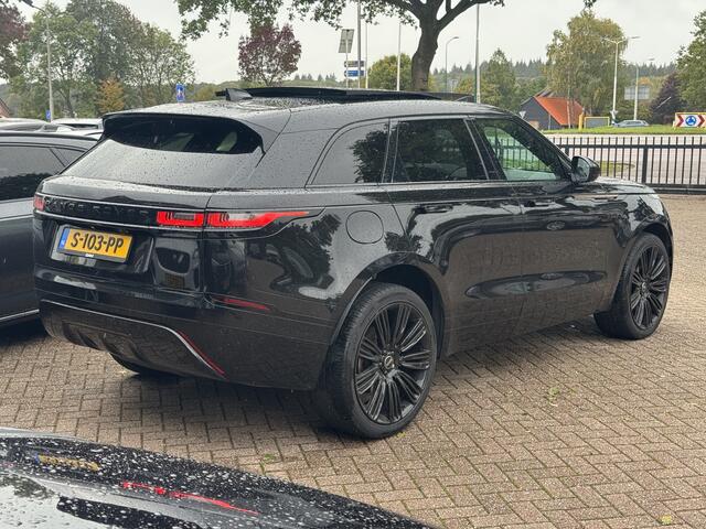 Land Rover Velar Range Rover 2.0 P250 Turbo AWD R-Dynamic SE / Panoramadak / Camera / Leder / Keyless / 21'' / Apple CarPlay / Stuur+Stoelverwarming / DAB / Dodehoek / Cruise Control