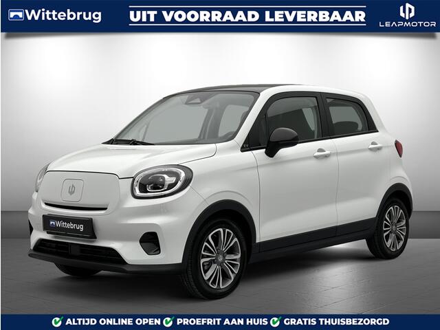 Leapmotor T03 Smart 37.7 kWh Volledig Elektrisch met 265 km WLTP Range, Airconditioning, Panoramadak, Adaptive Cruise Control en Uit voorraad leverbaar!