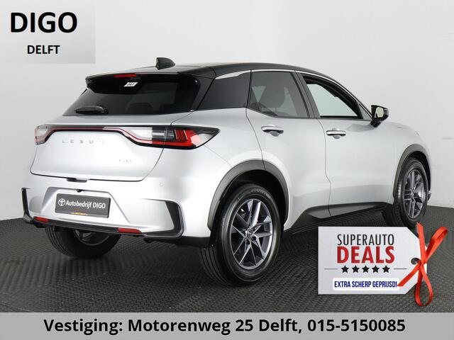 Lexus LBX BUSINESSLINE BI-TONE GARANTIE 2035 ! BI-TONE PRO LINE-PACK.DODE HOEK SENSOR. PDC V+A STUUR/STOEL VERWARMING