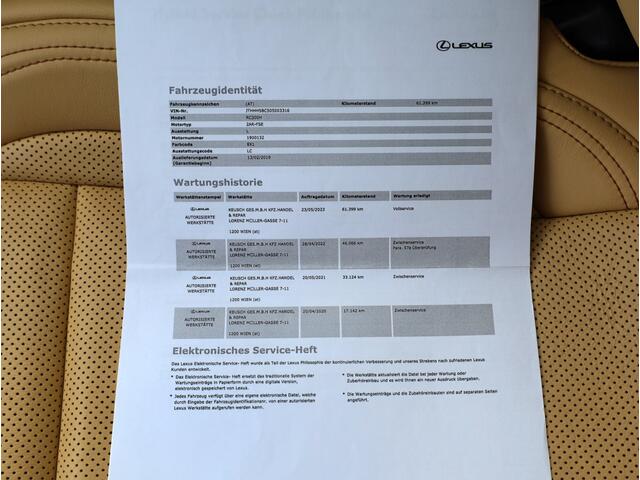 Lexus RC 300h F SPORT Line | Mark Levinson | Stoelventilatie | Safety Pac