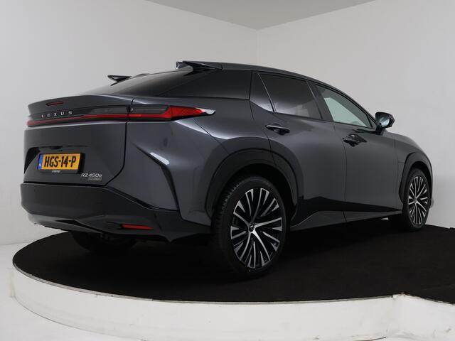 Lexus RZ 450e President Line 71 kWh | Stuur- en stoelverwarming | Mark Levinson Audio | Panoramisch glazen dak, dimbaar | Head-Up Display | Stoelen voor geventileerd |