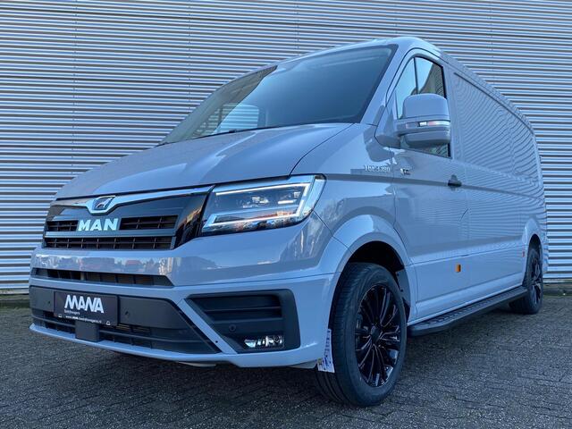 MAN TGE 35 2.0 L3H2 3.180 180PK MANA PERFORMANCE Automaat 4x4 LED Camera Sensoren Car-Play Trekhaak Cruise
