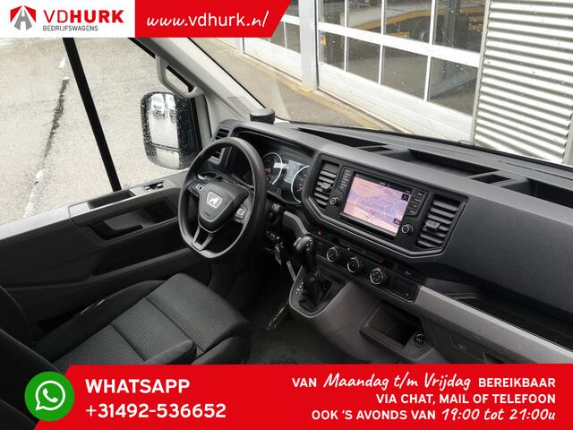 MAN TGE 3.140 2.0 TDI DSG Aut. L3H3 BPM VRIJ! 270Gr.Deuren/ Gev.Stoel/ Navi/ Carplay/ Camera/ Cruise/ Trekhaak/ Airco