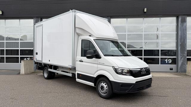 MAN TGE | 5.160 | 2.0 TDI 164PK | L4 | 3,5T TERUGGEKEURD | BAKWAGEN L4.40m B2.11m H2.35m | FACELIFT | NAVI | GEVEERDE STOEL |