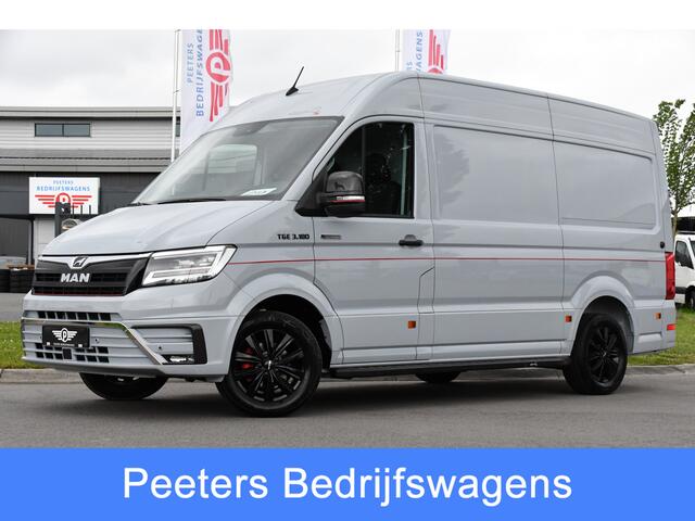 MAN TGE 35 2.0 Lion Edition L3H3 Individual EX btw - EX BPM, Camera, Cruise, Carplay, Leder, Clima, LED, Stoelverwarming, Carbon, 177PK, Automaat, Uniek!