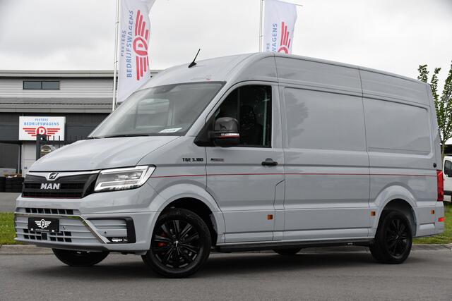 MAN TGE 35 2.0 Lion Edition L3H3 Individual EX btw - EX BPM, Camera, Cruise, Carplay, Leder, Clima, LED, Stoelverwarming, Carbon, 177PK, Automaat, Uniek!