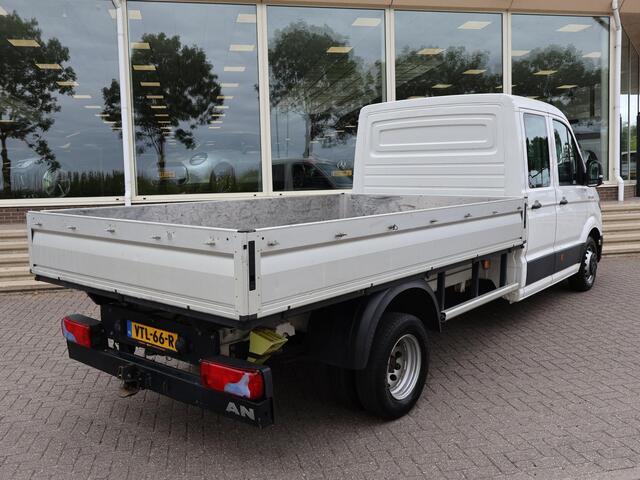 MAN TGE 50 2.0 TDI 177 PK DSG AUT. D.C. DUBBEL LUCHT 7-PERS. OPEN LAADBAK + 3500 KG TREKHAAK | STANDKACHEL