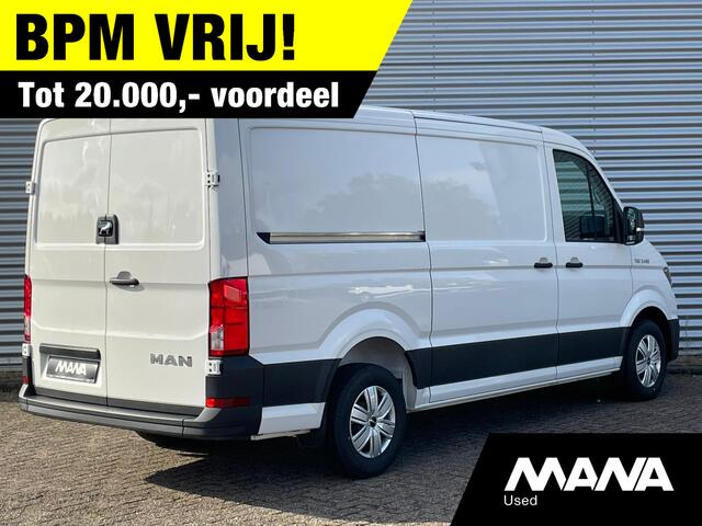 MAN TGE 3.140 L3H2 140PK BPM VRIJ Camera Airco Cruise control