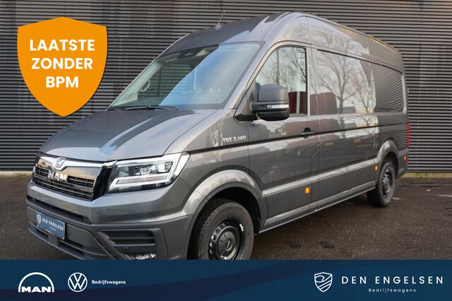 MAN TGE 3.140 | L3H3 | BPM vrij | ACC | App-Connect | Camera | Stoelverwarming | Trekhaak | FACELIFT