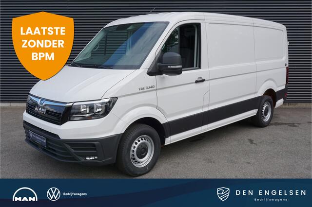 MAN TGE 3.140 | L3H2 | App-Connect | Cruise | Camera | Trekhaak | 270 Graden Deuren