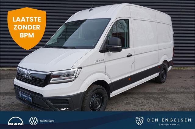 MAN TGE 3.140 MY25 | L3H3 | AUT | ACC | App-Connect | Camera | Navi | Stuur- en Stoelverwarming | Trekhaak