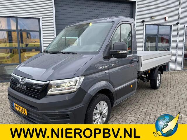 MAN TGE 3.180 Openlaadbak Automaat Airco Navi 4X4 NIEUW BPM VRIJ